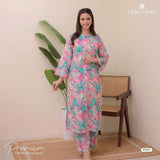 2 Piece Premium Lawn Unstitched Suit (Kurta & Trouser) LC-5015