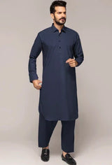 SUPER PREMIUM BOSKI - QUALITY GUARANTEED (Wrinkle-Free Fabric) NAVY BLUE - ibx collection