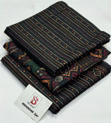 BIN SAEED-3PC KHADDAR PRINTED SHIRT WITH KHADDAR PRINTED DUPATTA AND PRINT TROUSER