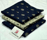 BIN SAEED-3PC KHADDAR PRINTED SHIRT WITH KHADDAR PRINTED DUPATTA AND PRINT TROUSER