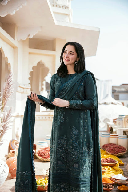 SR-MB935 Unstitched Fully Embroidered Lawn Suit Embroidered Lawn Dupatta