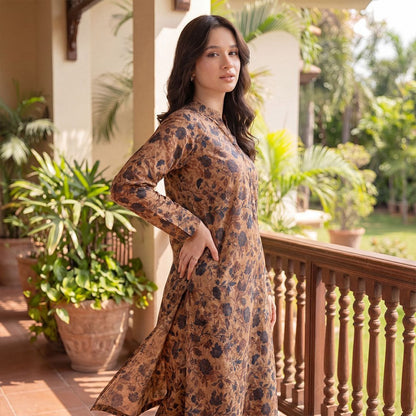 2 Piece Premium Lawn Unstitched Suit (Kurta & Trouser) LC-5002