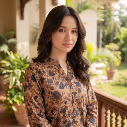 2 Piece Premium Lawn Unstitched Suit (Kurta & Trouser) LC-5002