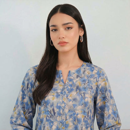 2 Piece Premium Lawn Unstitched Suit (Kurta & Trouser) LC-5005