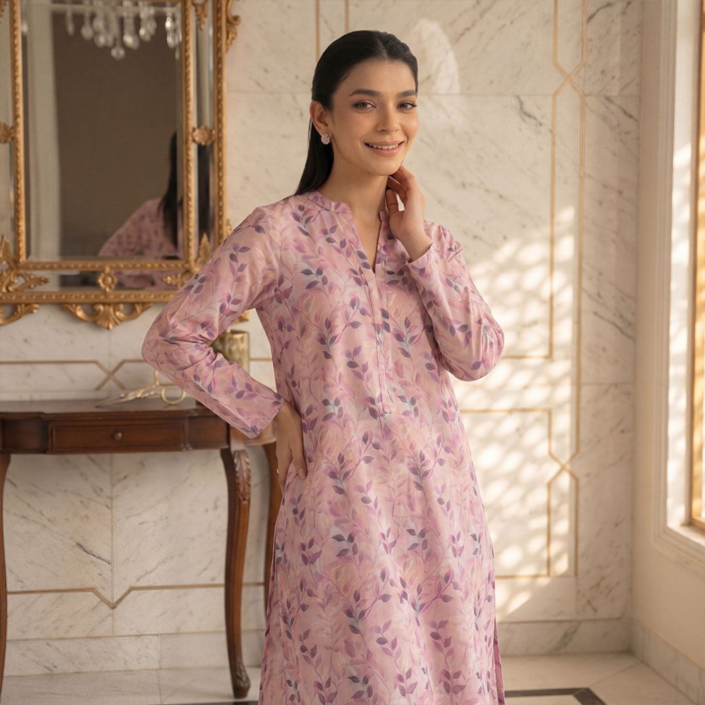 2 Piece Premium Lawn Unstitched Suit (Kurta & Trouser) LC-5009
