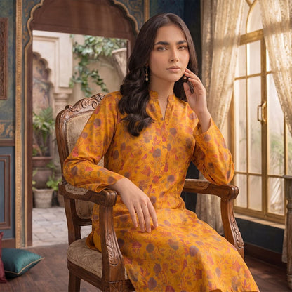 2 Piece Premium Lawn Unstitched Suit (Kurta & Trouser) LC-5014