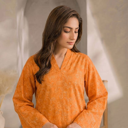 2 Piece Premium Lawn Unstitched Suit (Kurta & Trouser) LC-5017