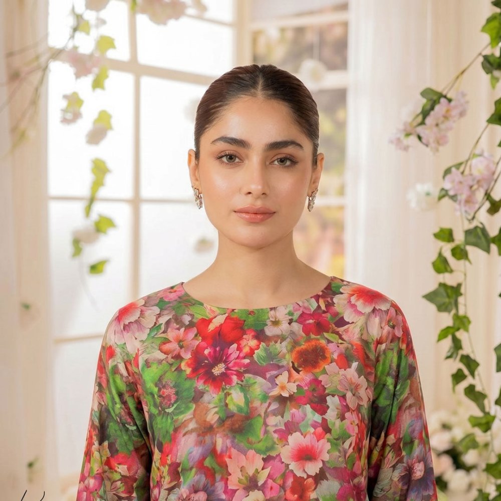 2 Piece Premium Lawn Unstitched Suit (Kurta & Trouser) LC-5018