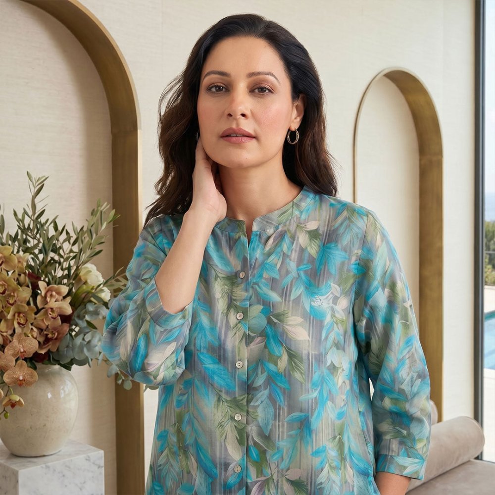 2 Piece Premium Lawn Unstitched Suit (Kurta & Trouser) LC-5019