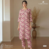 2 Piece Premium Lawn Unstitched Suit (Kurta & Trouser) LC-5020