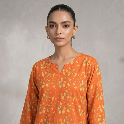 2 Piece Premium Lawn Unstitched Suit (Kurta & Trouser) LC-5022