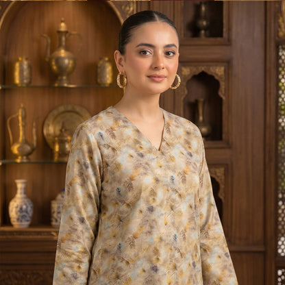 2 Piece Premium Lawn Unstitched Suit (Kurta & Trouser) LC-5024
