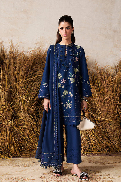 MARIA.B-3PC LAWN EMBROIDERED SHIRT WITH LAWN EMBROIDERED DUPATTA AND TROUSER-BIC-4715