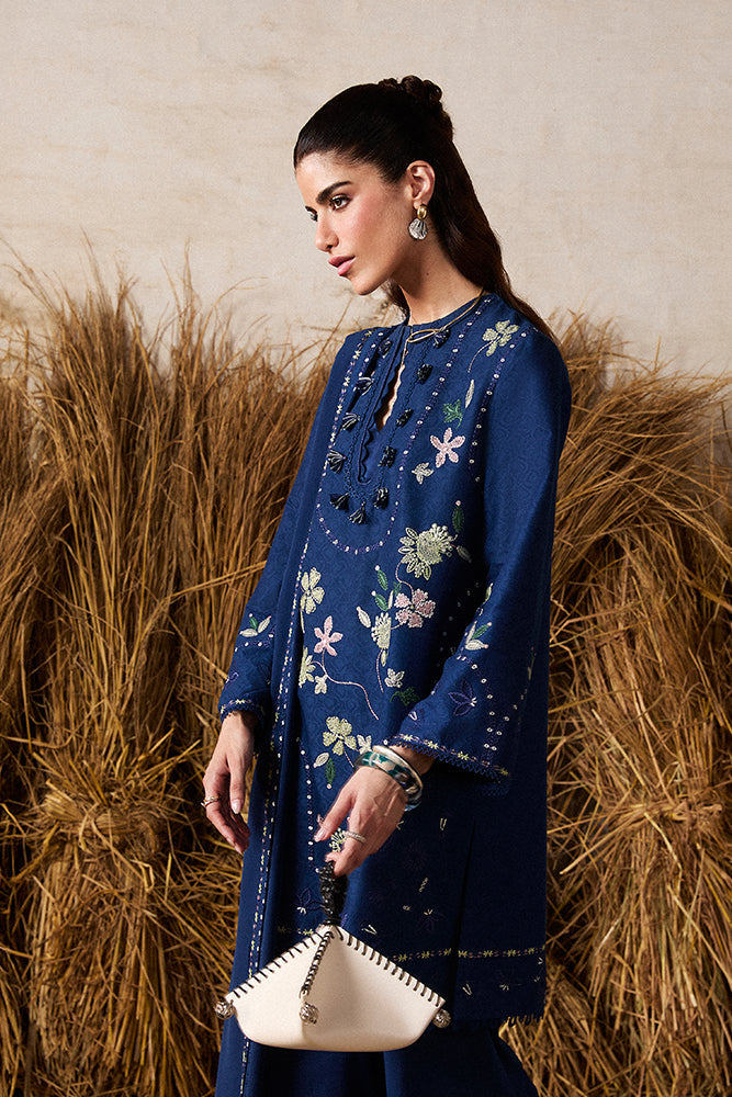 MARIA.B-3PC LAWN EMBROIDERED SHIRT WITH LAWN EMBROIDERED DUPATTA AND TROUSER-BIC-4715