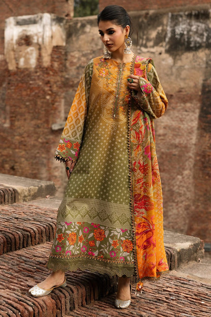SR-D359 Digital Printed Lawn Suit 3pc With Lawn Digital Printed Dupatta