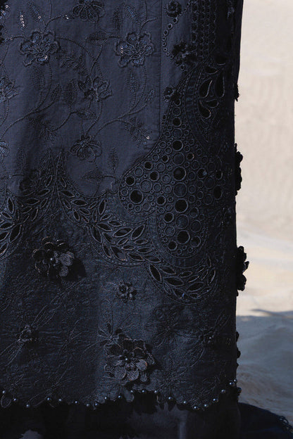 NUREH-3PC LAWN HEAVY EMBROIDERED SHIRT WITH CHIFFON PRINTED EMBR DUPATTA AND TROUSER-BIC-4786