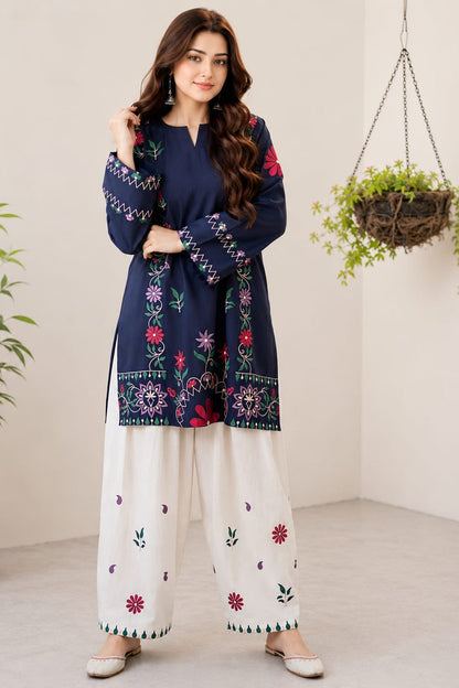 SR-MB70 Lawn Fully Embroidered 2pc Embroidered Trouser as well