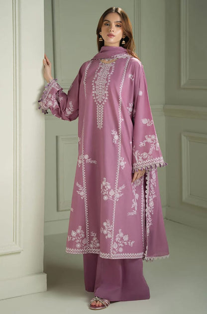 SR-CS900 Unstitched Heavy Embroidered Lawn Suit With Embroidered Lawn Dupatta