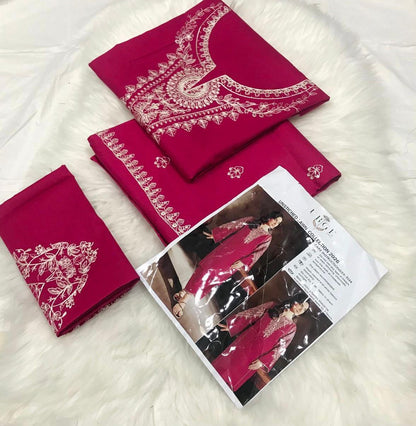BATIK-2PC LAWN EMBROIDERED SHIRT WITH LAWN EMBROIDERED SLEEVES-