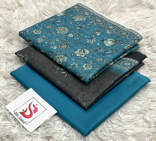 BIN SAEED LAWN COLLECTION  100% ORIGINAL