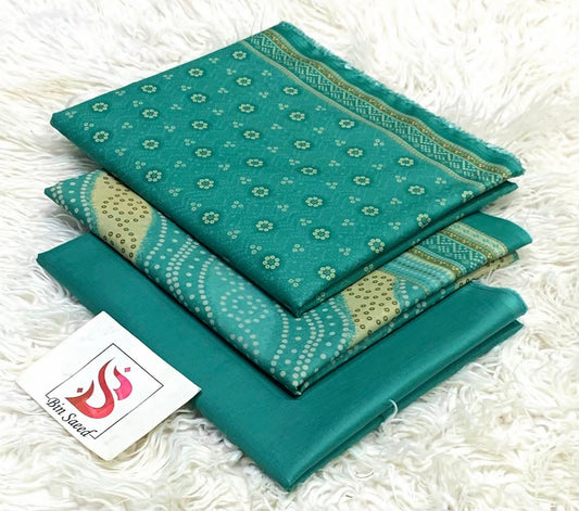 BIN SAEED LAWN COLLECTION  100% ORIGINAL