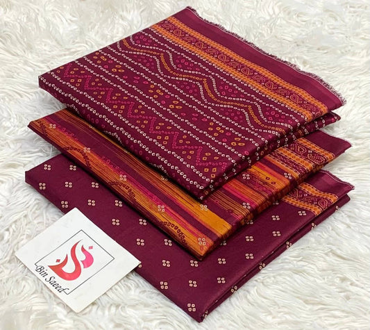 BIN SAEED LAWN COLLECTION  100% ORIGINAL