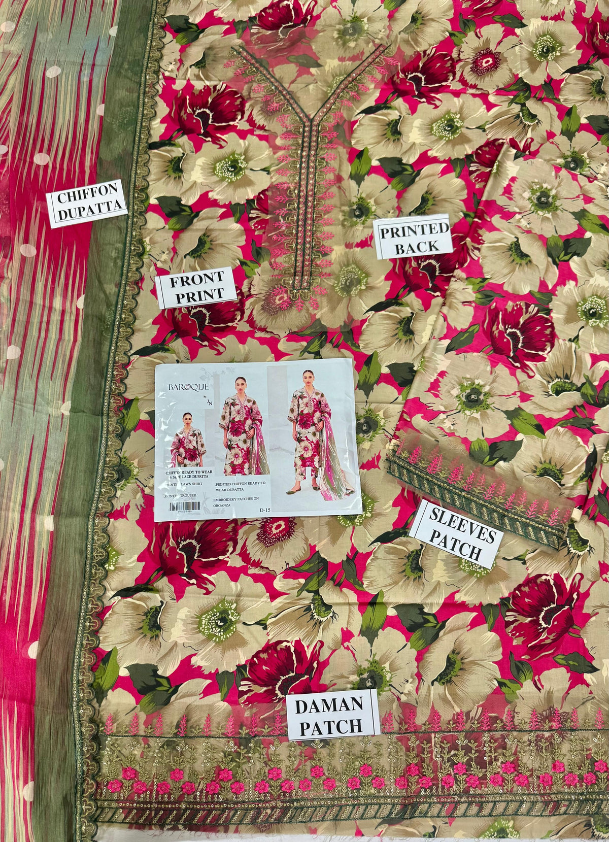 *LAWN Fabric 100% Best Quality*