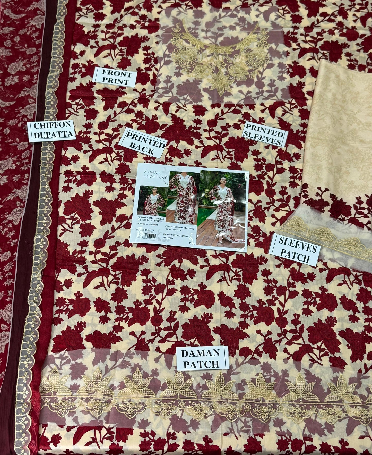 *LAWN Fabric 100% Best Quality*
