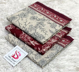 BIN SAEED-3PC KHADDAR PRINTED SHIRT WITH KHADDAR PRINTED DUPATTA AND PRINT TROUSER