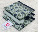 BIN SAEED-3PC KHADDAR PRINTED SHIRT WITH KHADDAR PRINTED DUPATTA AND PRINT TROUSER