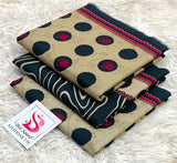 BIN SAEED-3PC KHADDAR PRINTED SHIRT WITH KHADDAR PRINTED DUPATTA AND PRINT TROUSER
