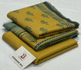BIN SAEED-3PC KHADDAR PRINTED SHIRT WITH KHADDAR PRINTED DUPATTA AND PRINT TROUSER