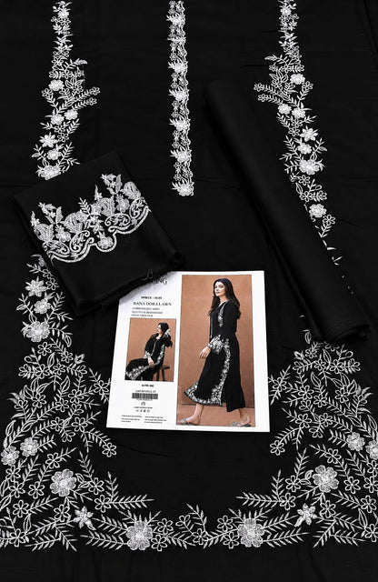 BATIK-2PC LAWN EMBROIDERED SHIRT WITH LAWN EMBROIDERED SLEEVES-