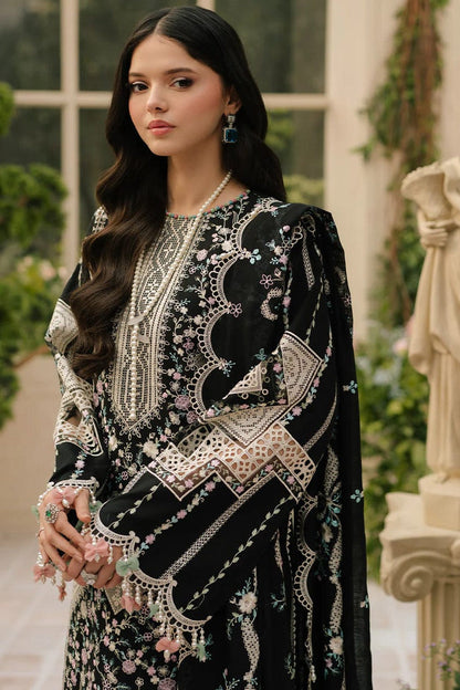 Highly Recommended SR-BIL06 Lawn Embroidered 3pc Suit With Bamber Chiffon Embroidered Dupatta