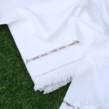 Swati Woolen Shawl Off White